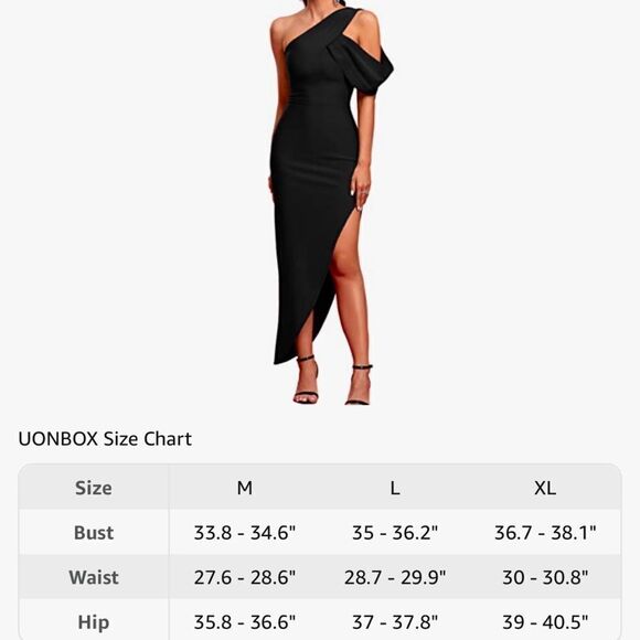 One Shoulder Side Split Asymmetrical Bodycon
Midi Party Cocktail Bandage Dress - Picture 11 of 12
